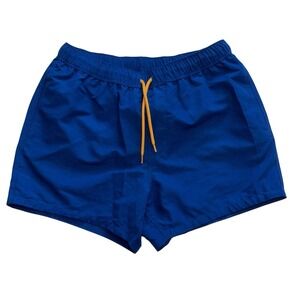 ASOS Men's Size Medium 32-34 Mesh Lined Shorts‎ Blue Pockets